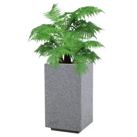 Jardinière en béton Kube france collectivités