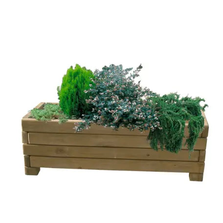 Jardinière en bois madera france collectivités
