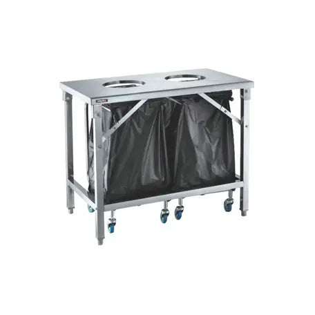 Table de tri 2 trous vide-déchets france collectivités