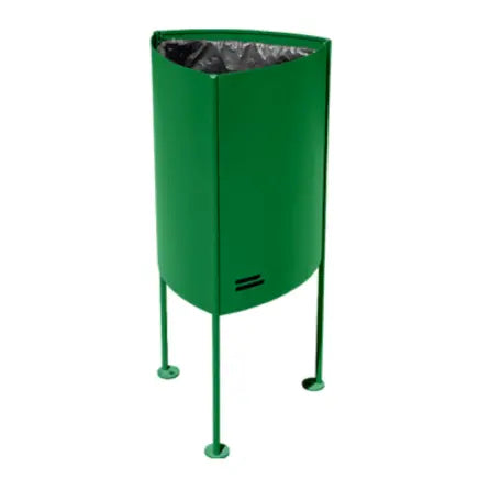 Corbeille en acier triangulaire 50L Argo