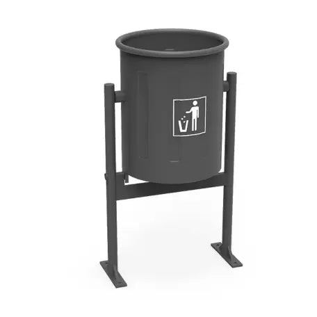 Corbeille basculante en acier 40L Vida XXL