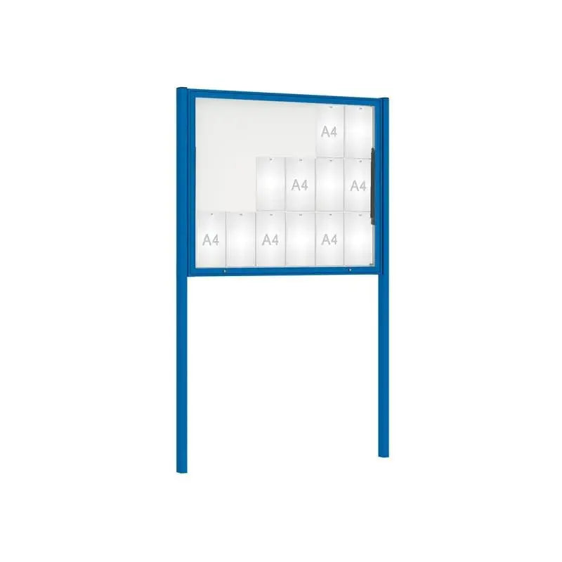 Vitrine Classique levante murale ou sur poteaux