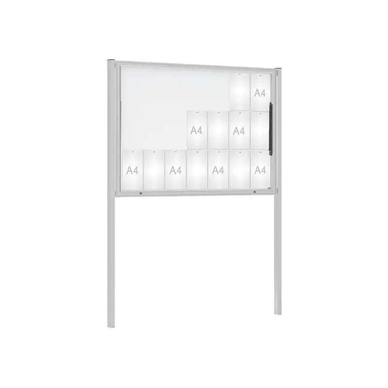 Vitrine Classique levante murale ou sur poteaux