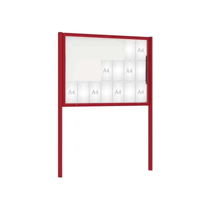 Vitrine Classique levante murale ou sur poteaux