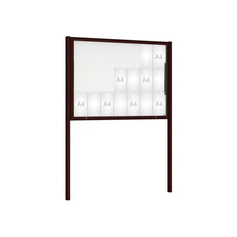 Vitrine Classique levante murale ou sur poteaux