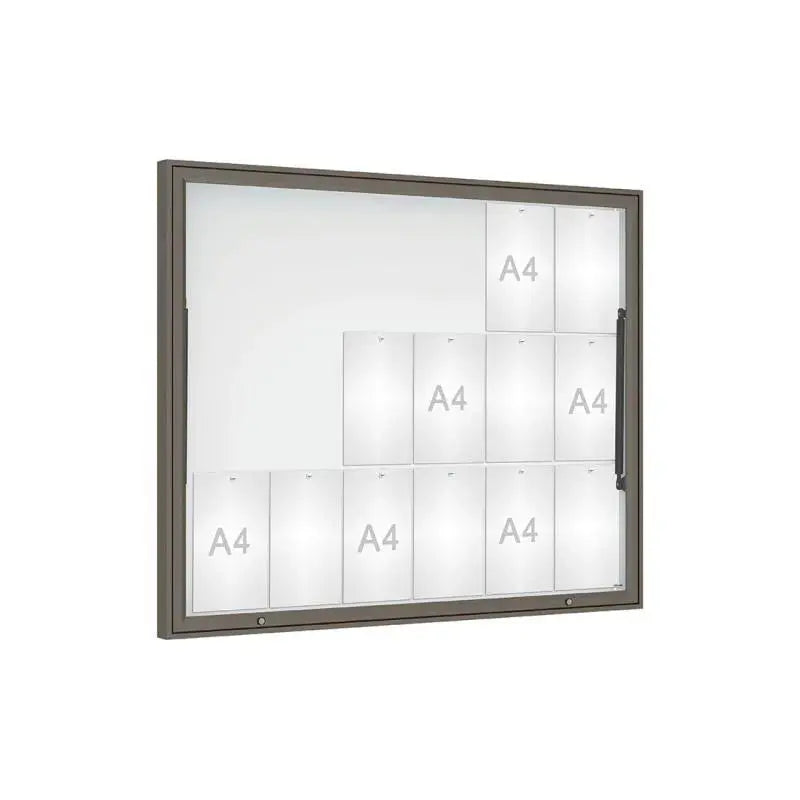 Vitrine Classique levante murale ou sur poteaux