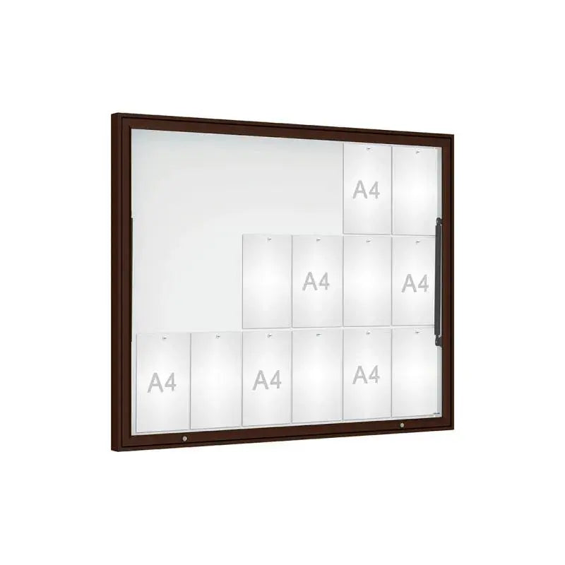 Vitrine Classique levante murale ou sur poteaux