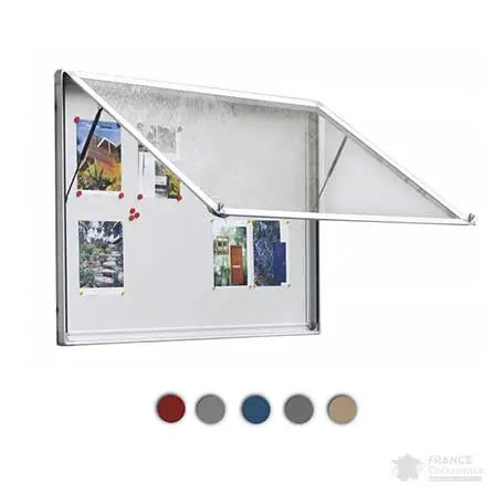 Vitrine d'extérieur Antarès - porte levante france collectivités