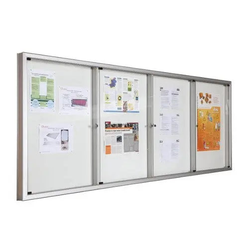 Vitrine intérieure multiportes avec séparation france collectivités