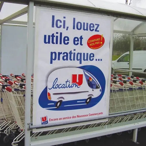 Vitrine intérieur - extérieur Publivisio france collectivités