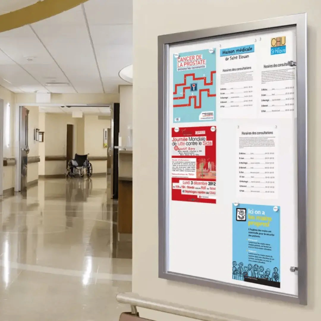 Vitrine Ultra Plate "Éco 100" - Intérieur Procity