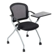 Chaise roulante avec tablette-écritoire Spacemesh (lot de 2) - France Collectivités