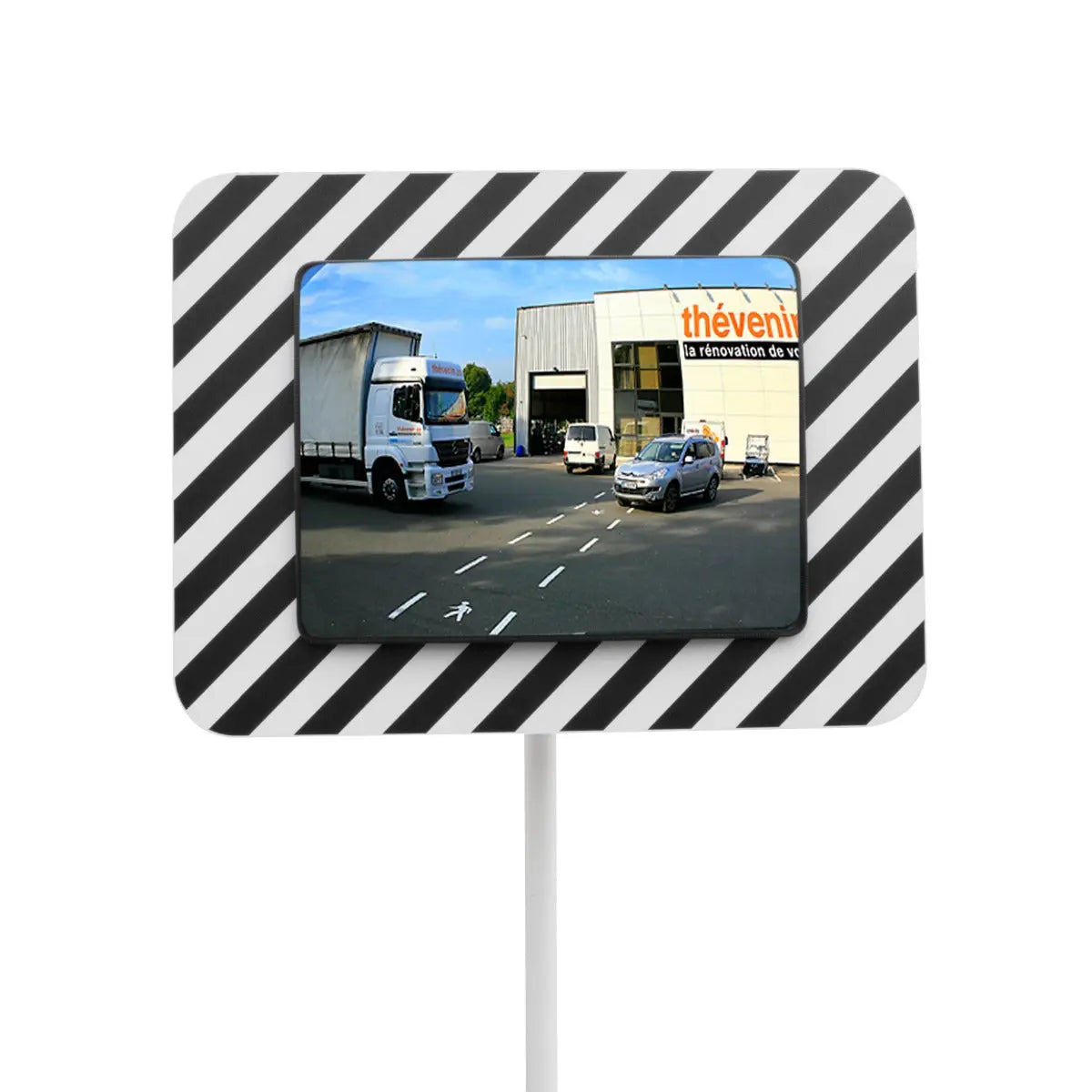Miroir de circulation routière 90° Ecochok - Gamme Économique - France Collectivités