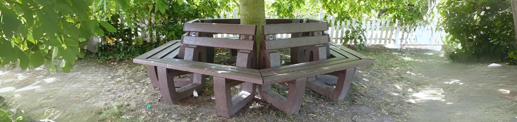 Banc tour d'arbre