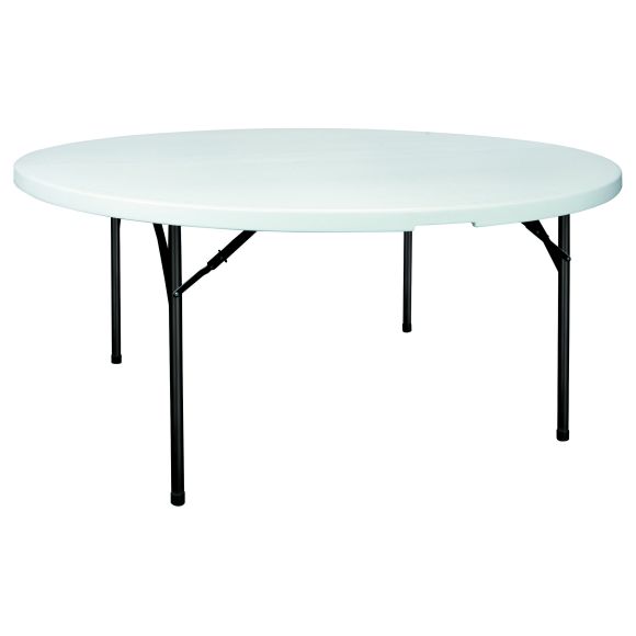 Table polypro ronde 180 cm