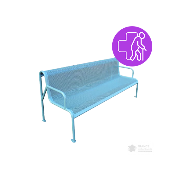 Banc acier Alphonso