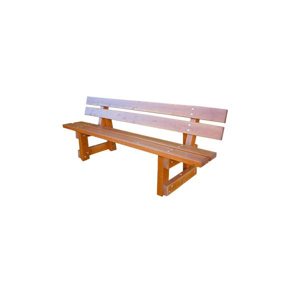 Banc bois massif Lagune