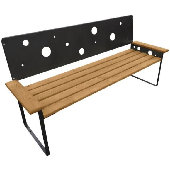 Banc métal et bois Oxygene