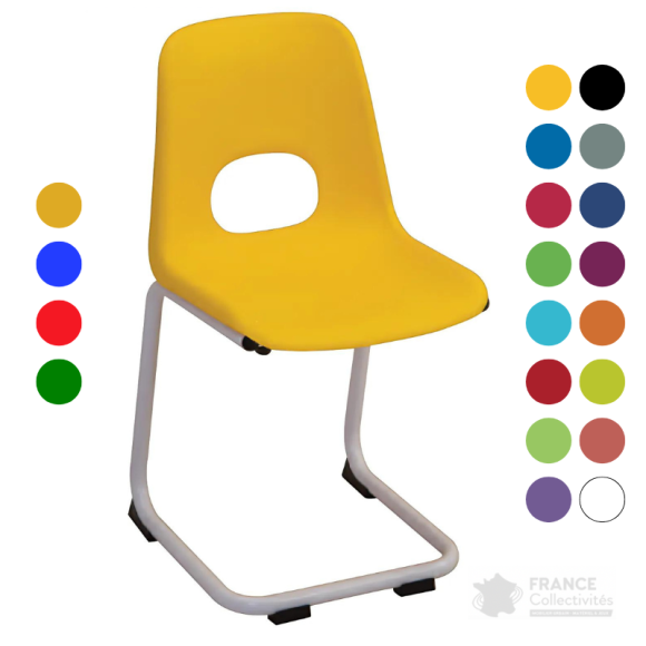 Chaise polypro maternelle Robin