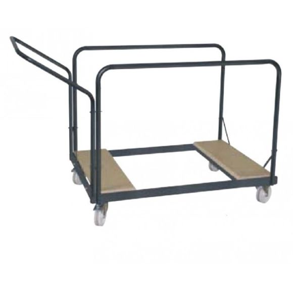 Chariot pour tables rondes