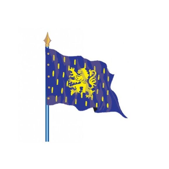 le-drapeau-de-province-historique-sur-hampe