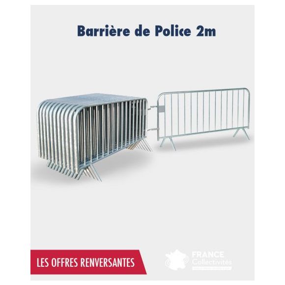 Promo Barrière De Police 2 M