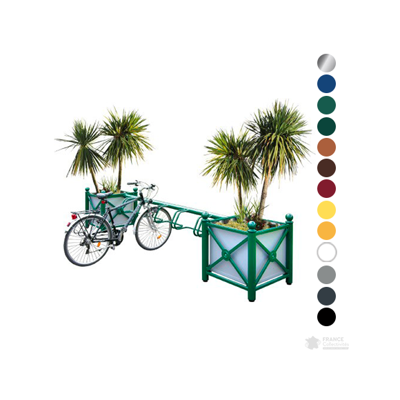 Support cycles pour jardinières Jardivélo 