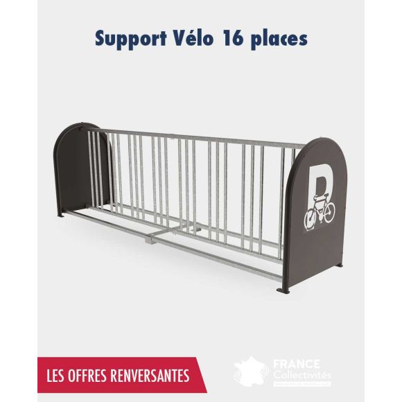 Promo support vélo 16 places