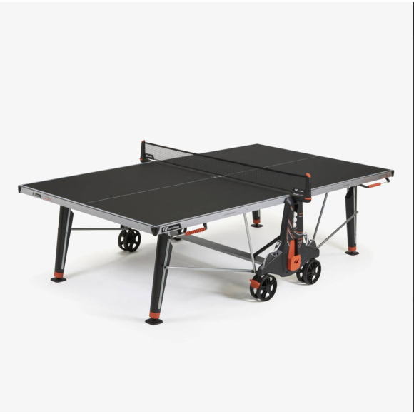 Table de ping pong 500X outdoor plateau noir