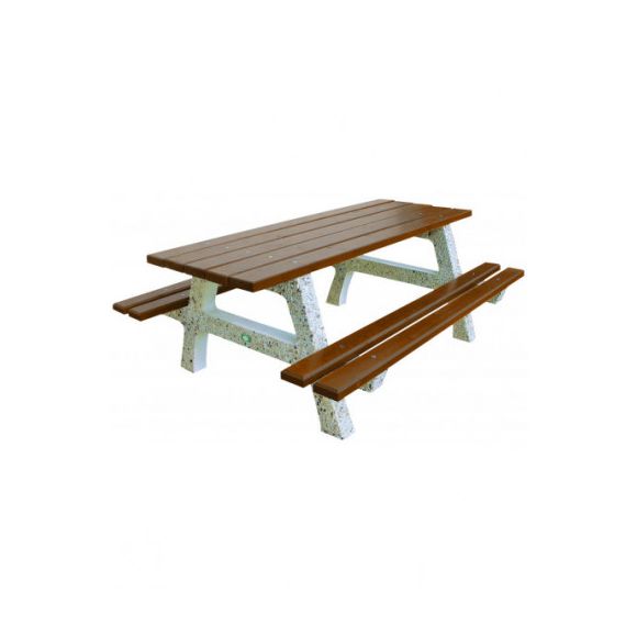 Table pique-nique bois/beton 2m Chilloux