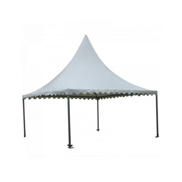 Tente Pagode alu garden 5 x 5 m toit + armature