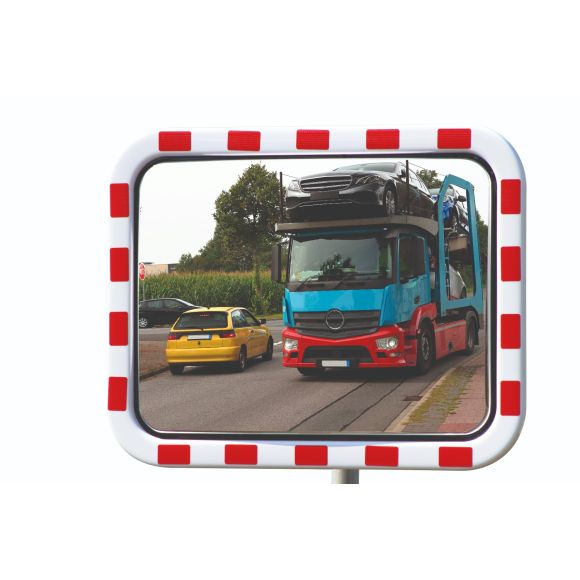 miroir routier rectangulaire garantie 5 ans, acrylique