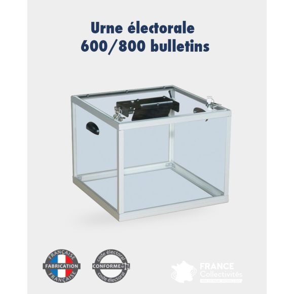 URNE ELECTORALE REGLEMENTAIRE 600 - 800 BULLETINS