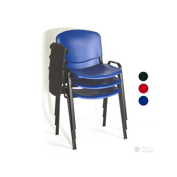 Chaise tablette écritoire coloris au choix