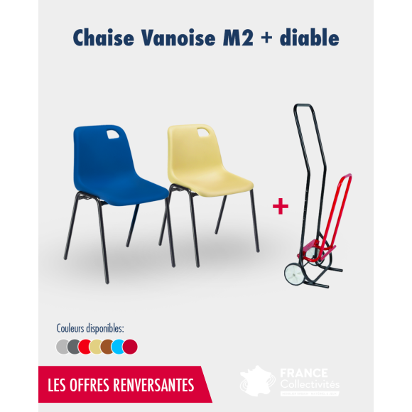 Promotion chaise Vanoise avec diable