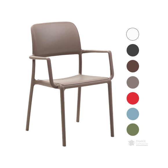 Fauteuil Riva coloris au choix