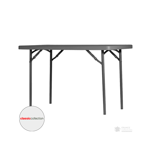 Table pliante plastique 120 x 61 cm "Classic Edition"