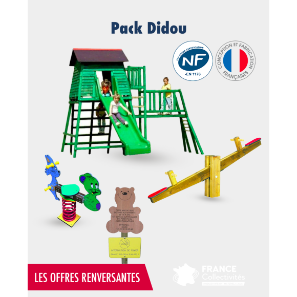 Pack jeux pour enfants Didou