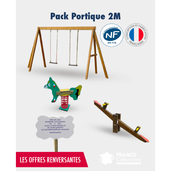 Pack portique 2m