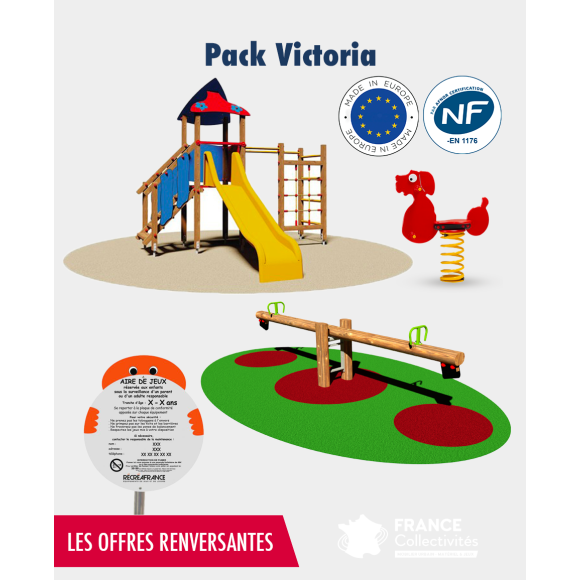 Pack jeux enfants Victoria