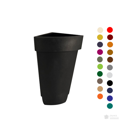 Quart de pot déco coloris au choix