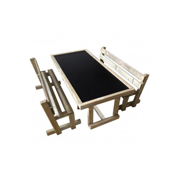 Table banc enfant ardoise