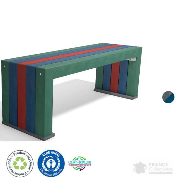 Table pour enfants en plastique recyclé Calero