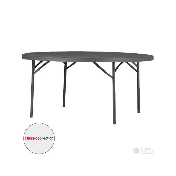 Table ronde pliante plastique Planet160