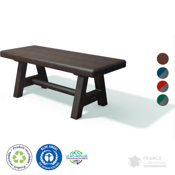 Table pour enfants en plastique recyclé Canetti