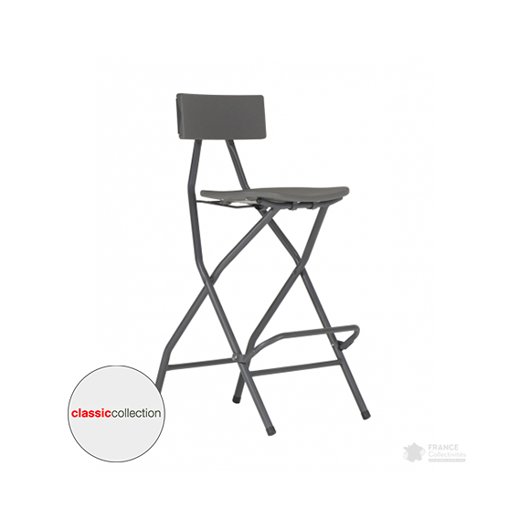 Tabouret haut pliant plastique Alvarstool