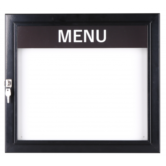 Vitrine Menu LED